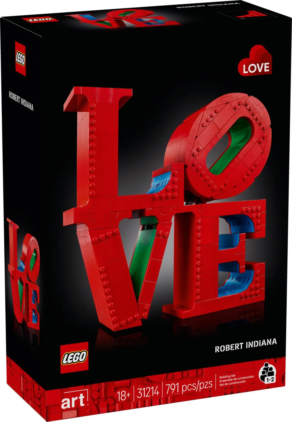 LEGO Art 31214 LOVE set, image 3