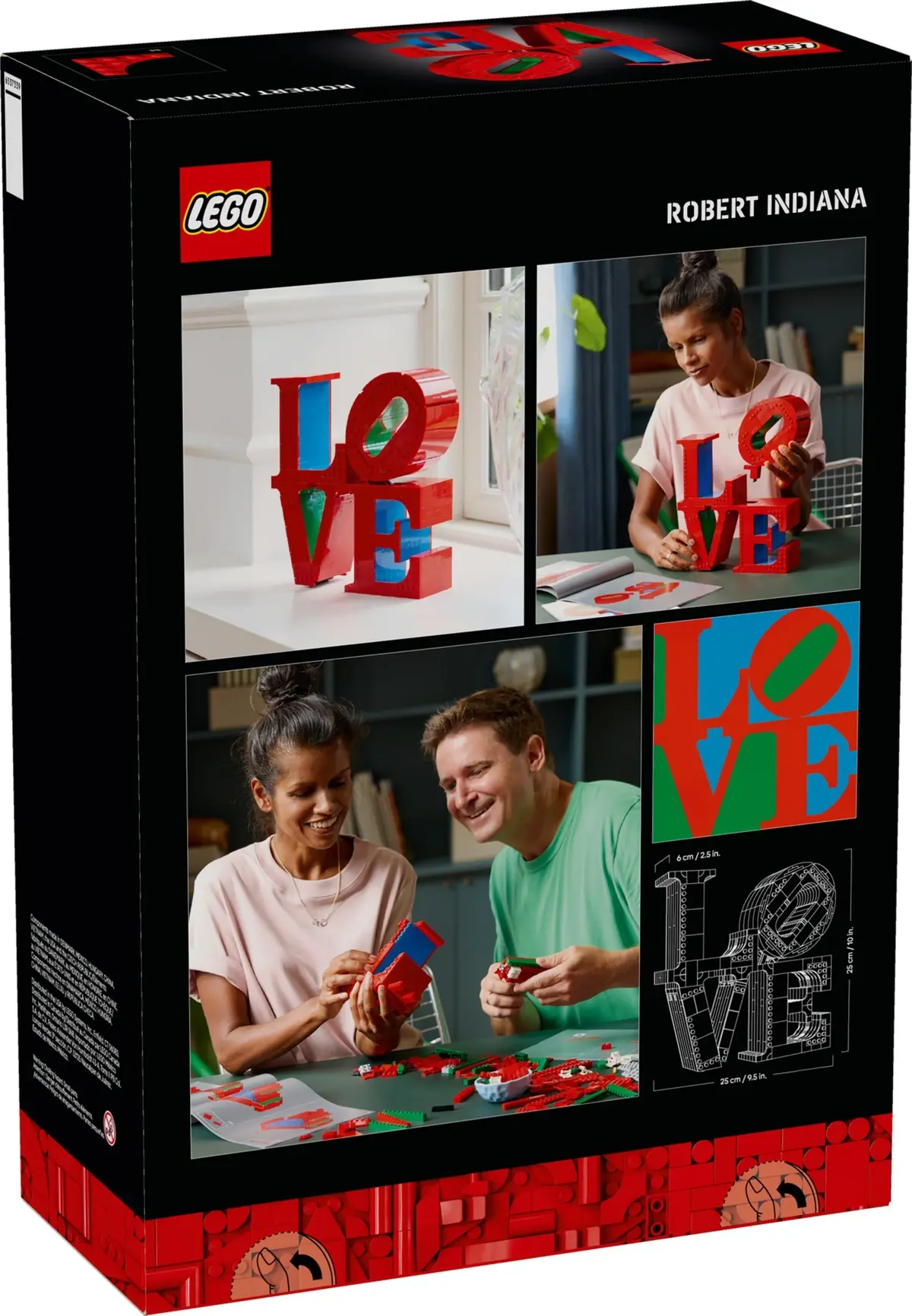 LEGO Art 31214 LOVE set, image 4