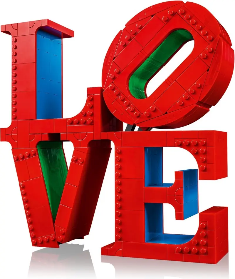 LEGO Art 31214 LOVE set, image 8