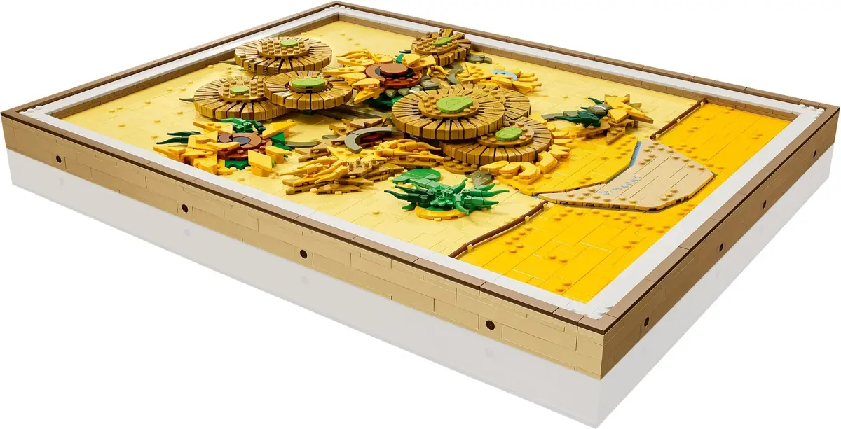 LEGO Art 31215 Vincent van Gogh – Sunflowers set, image 10