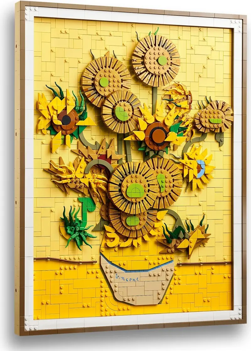 LEGO Art 31215 Vincent van Gogh – Sunflowers set, image 9