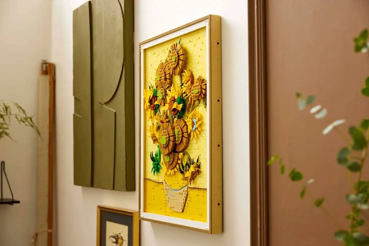 LEGO Art 31215 Vincent van Gogh – Sunflowers set, image 8