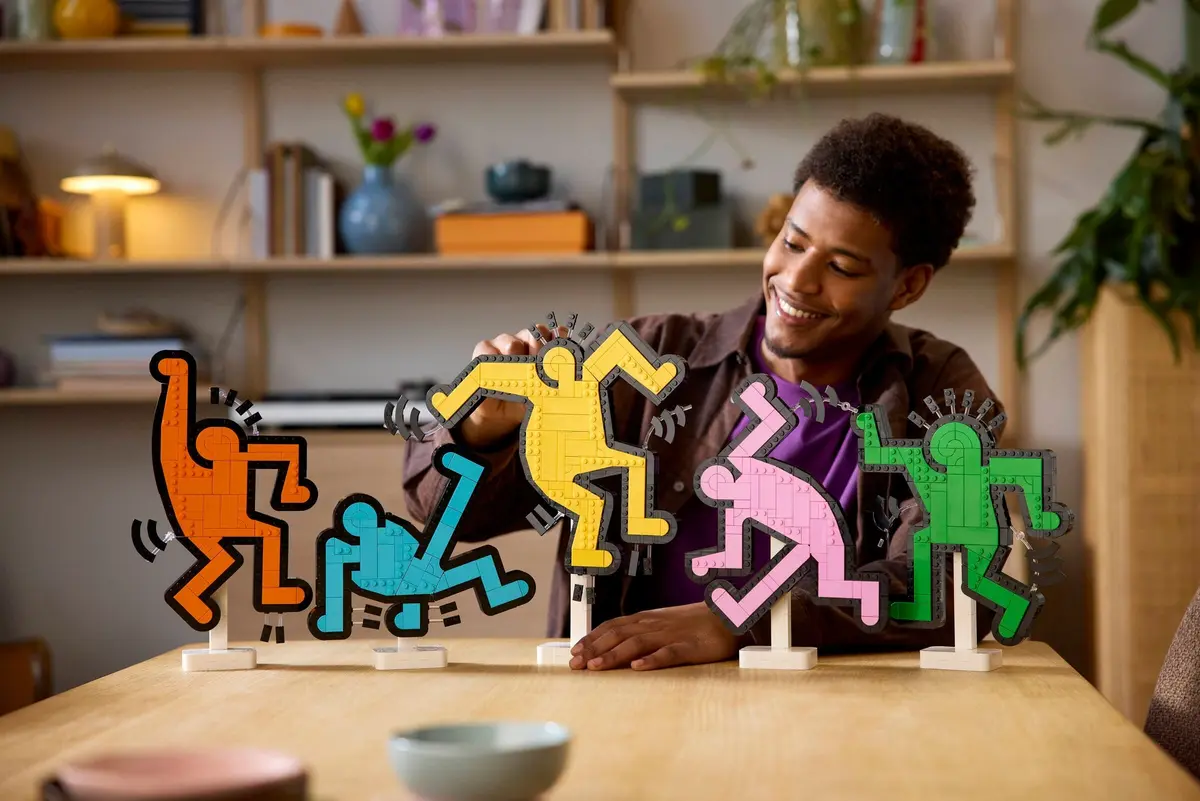 LEGO Art 31216 Keith Haring - Dancing Figures set, image 7