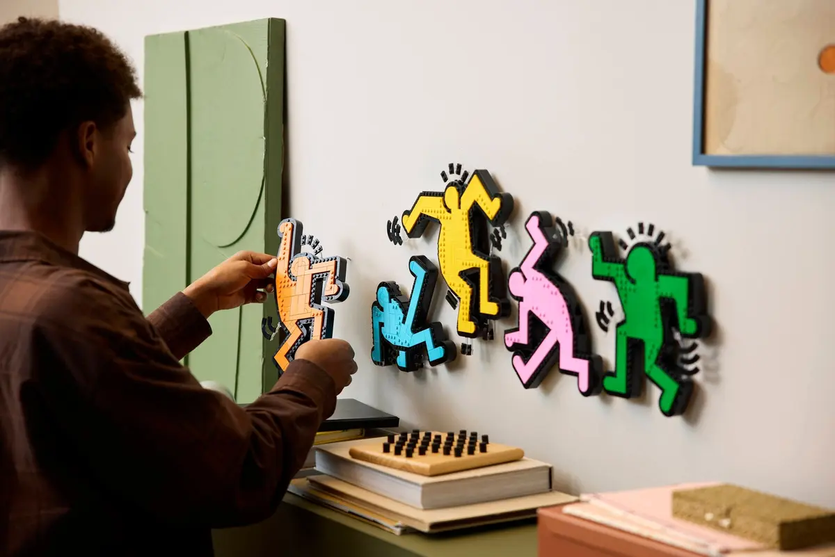LEGO Art 31216 Keith Haring - Dancing Figures set, image 9