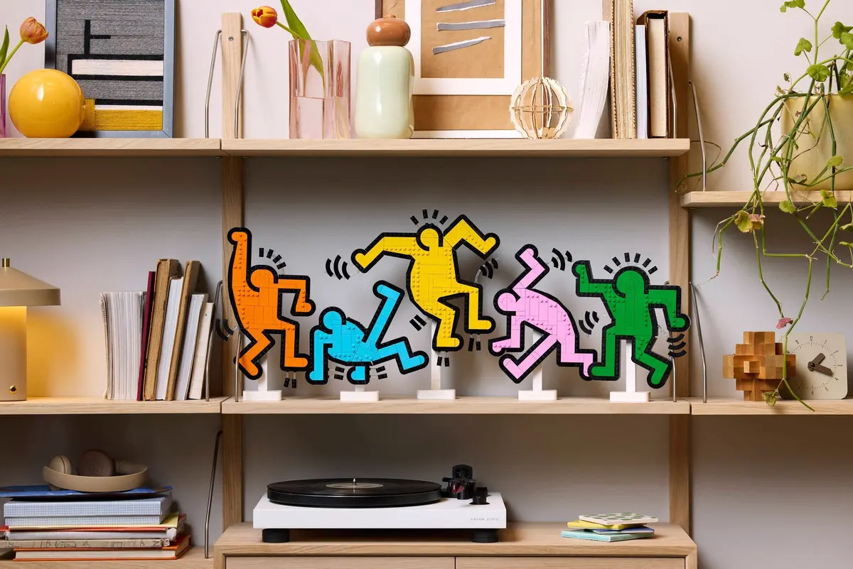 LEGO Art 31216 Keith Haring - Dancing Figures set, image 8