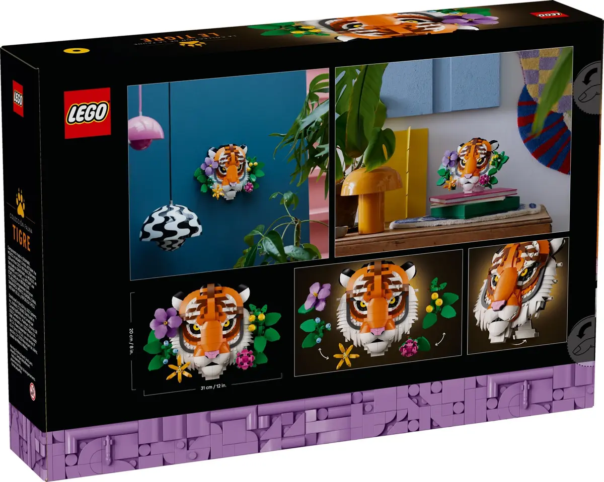 LEGO Art 31217 Tiger set, image 2