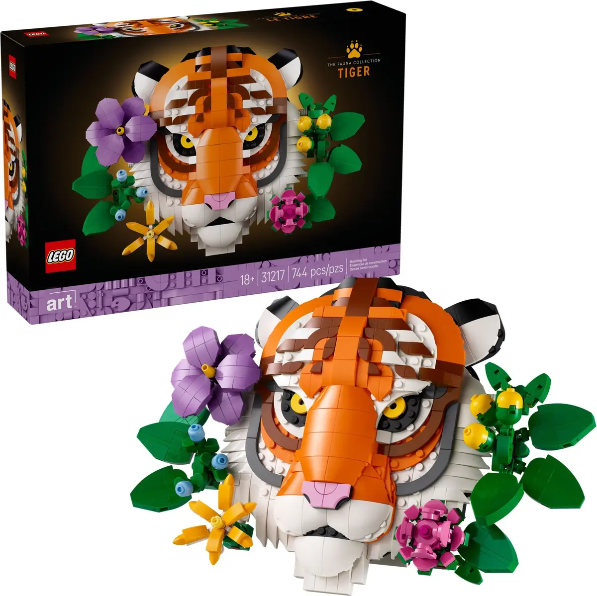 LEGO Art 31217 Tiger set, image 3