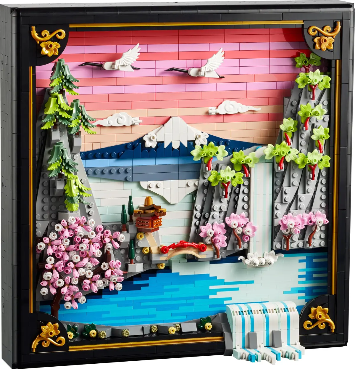 LEGO Art 31218 Japanese Cherry Blossom Landscape set
