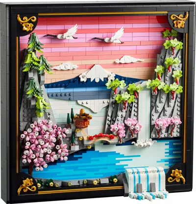 LEGO Art 31218 Japanese Cherry Blossom Landscape set
