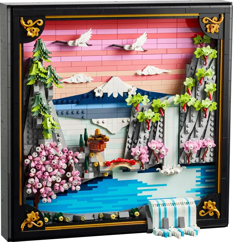 LEGO Art 31218 Japanese Cherry Blossom Landscape set