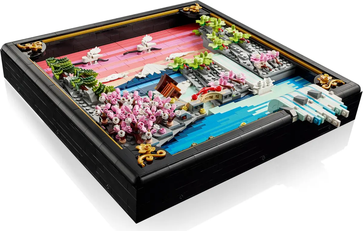 LEGO Art 31218 Japanese Cherry Blossom Landscape set, image 12