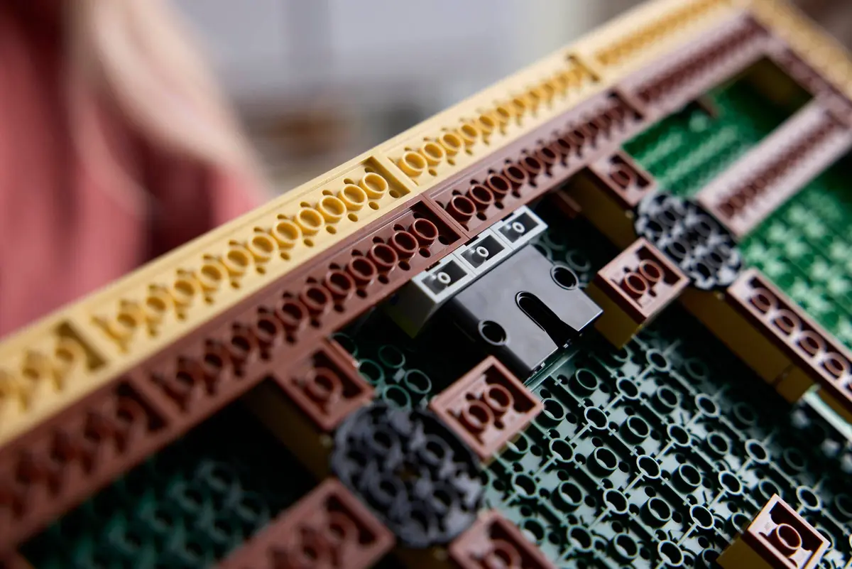 LEGO Art 31220 Claude Monet - Bridge over a Pond of Water Lilies set, image 9