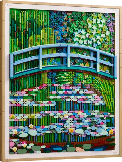 LEGO Art 31220 Claude Monet - Bridge over a Pond of Water Lilies set