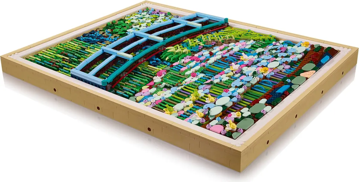 LEGO Art 31220 Claude Monet - Bridge over a Pond of Water Lilies set, image 14