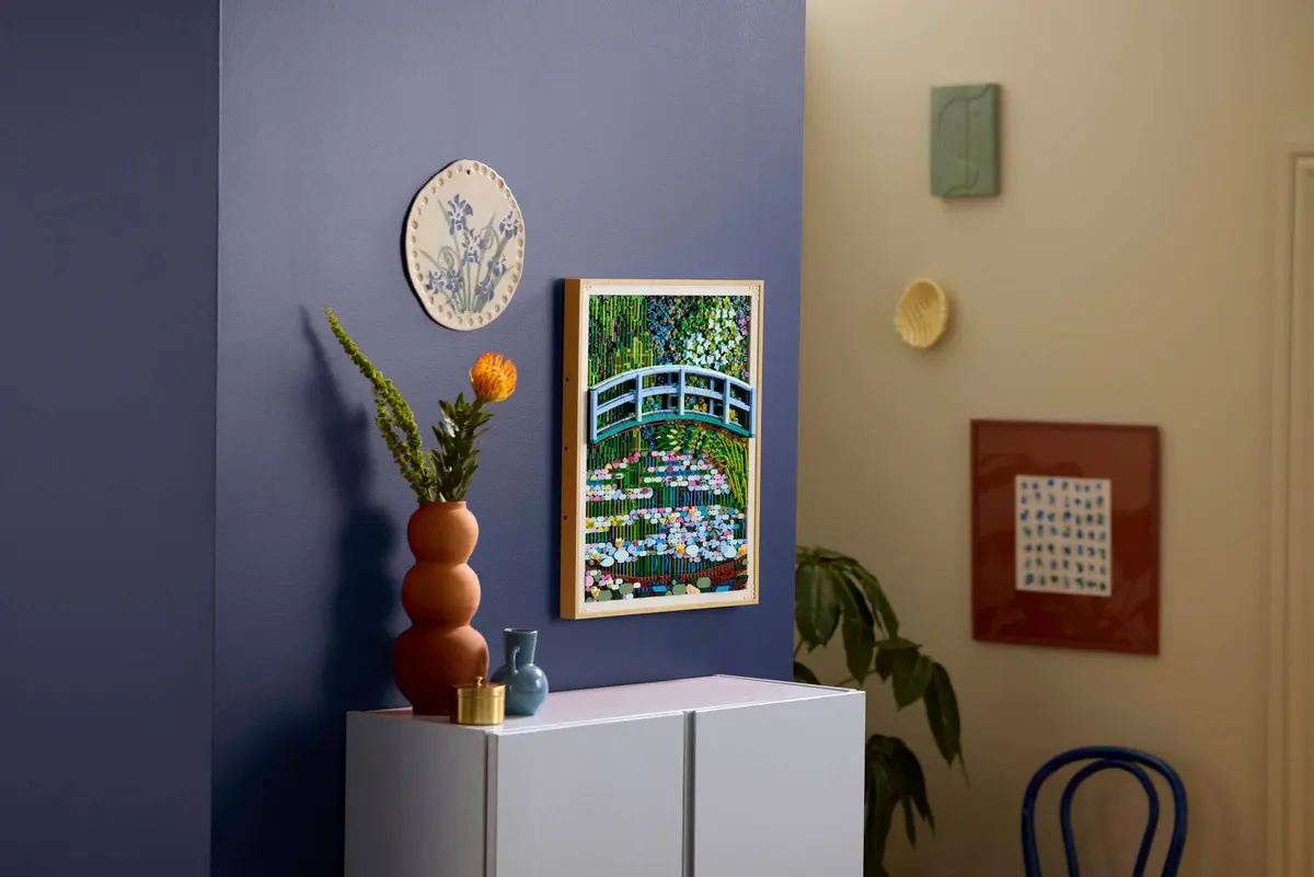 LEGO Art 31220 Claude Monet - Bridge over a Pond of Water Lilies set, image 11