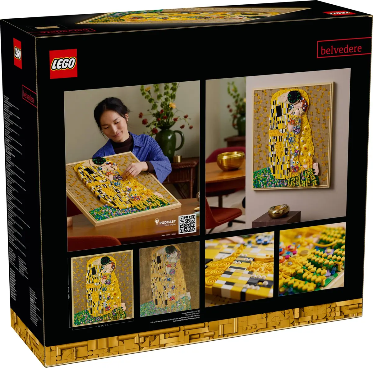 LEGO Art 31221 Gustav Klimt - The Kiss set, image 3