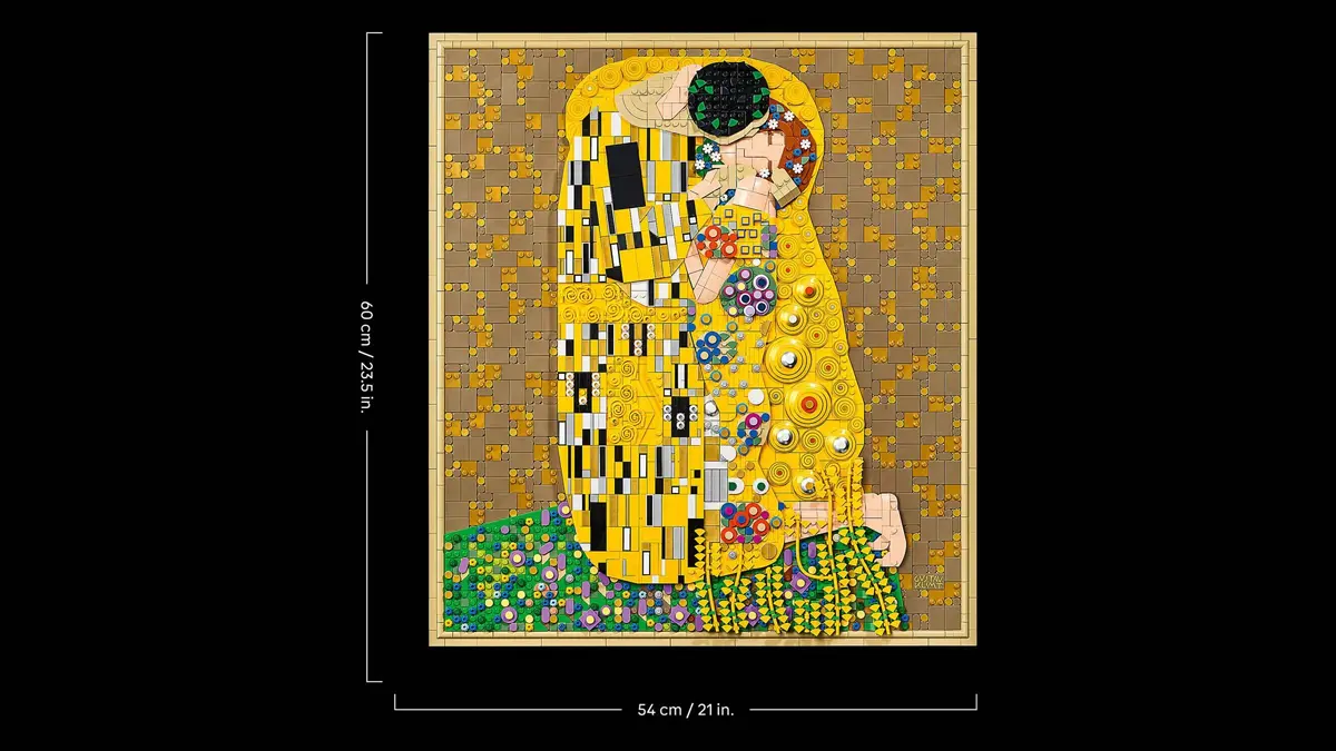 LEGO Art 31221 Gustav Klimt - The Kiss set, image 28