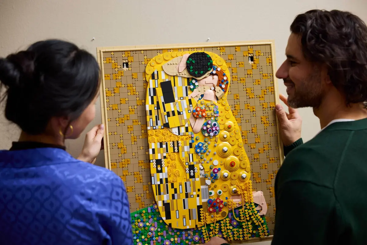 LEGO Art 31221 Gustav Klimt - The Kiss set, image 8