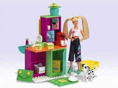 LEGO Scala 3123 Emma's Chill-Out Kitchen set