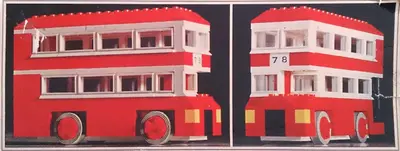 LEGO System 313 London Bus set