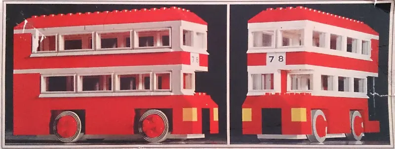 LEGO System 313 London Bus set