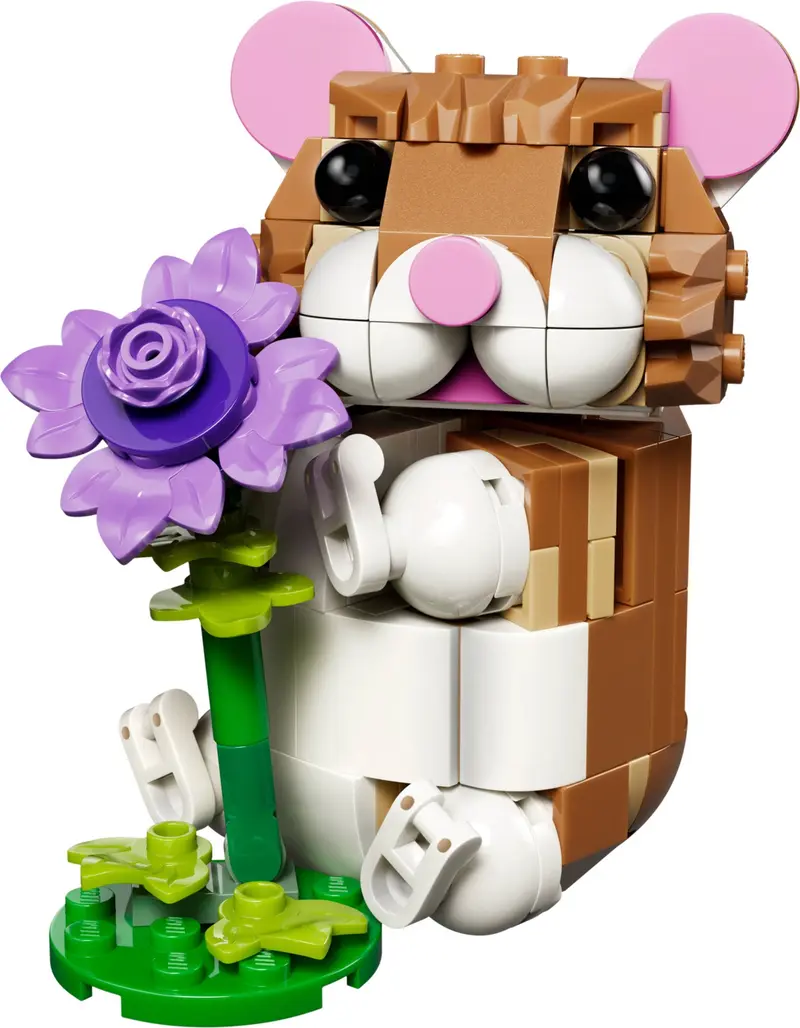 LEGO Creator 31376 Cute Hamster with a Flower set