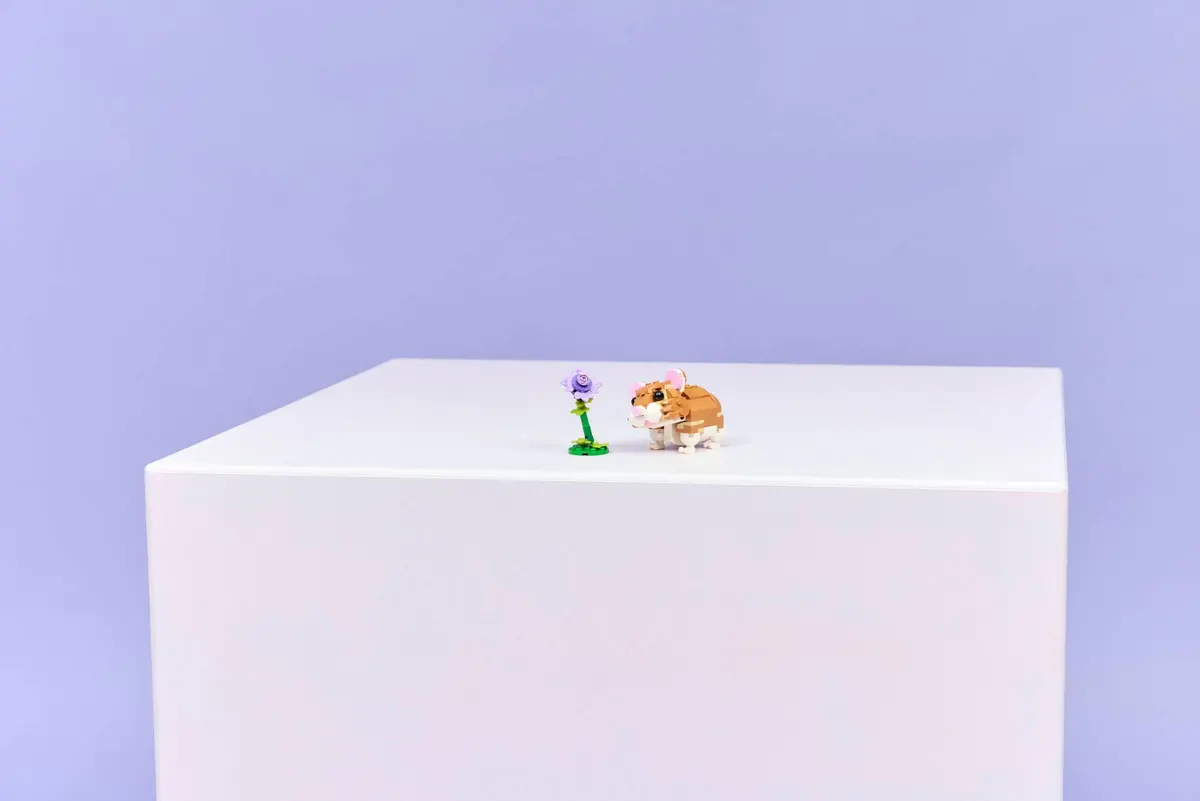 LEGO Creator 31376 Cute Hamster with a Flower set, image 7