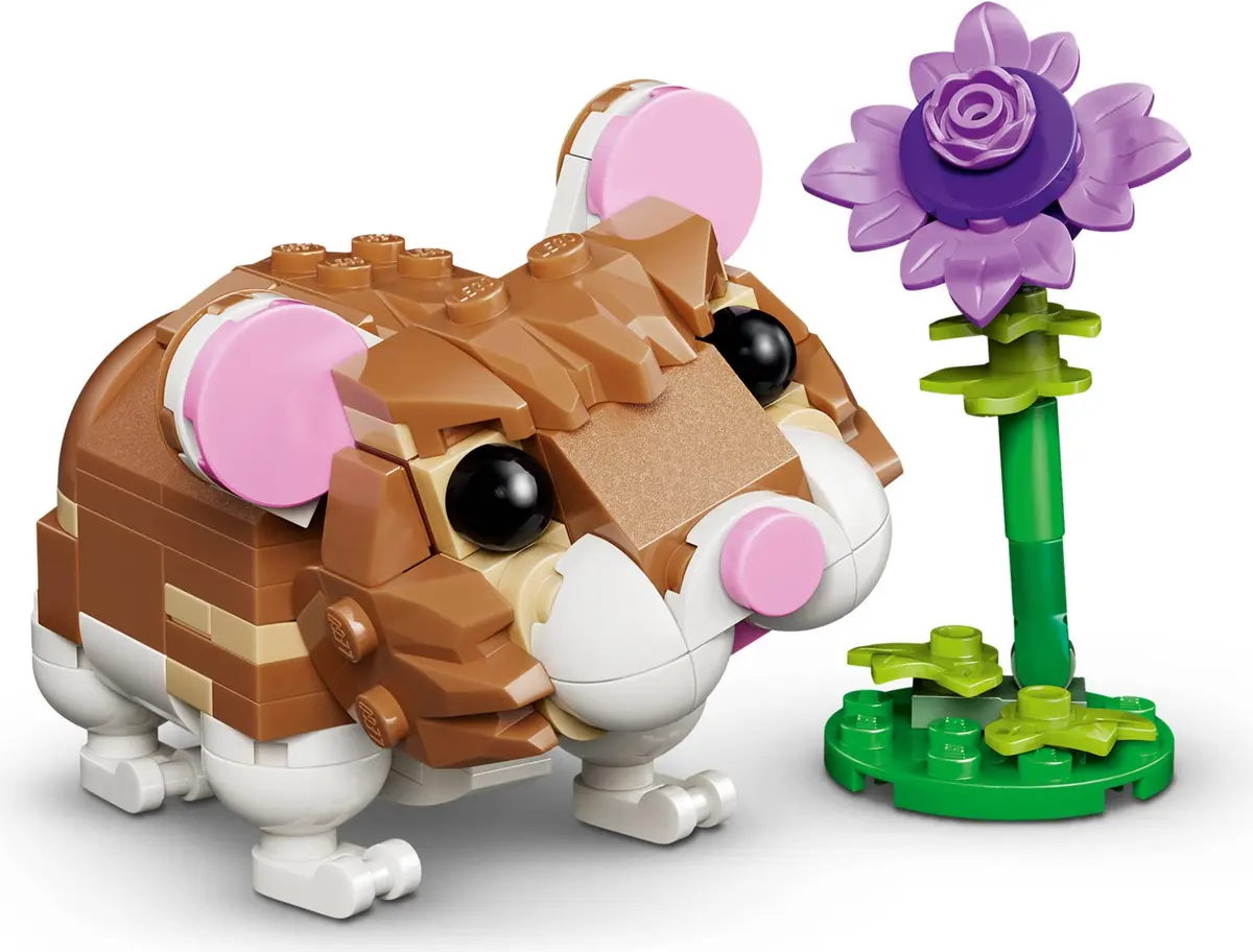 LEGO Creator 31376 Cute Hamster with a Flower set, image 10