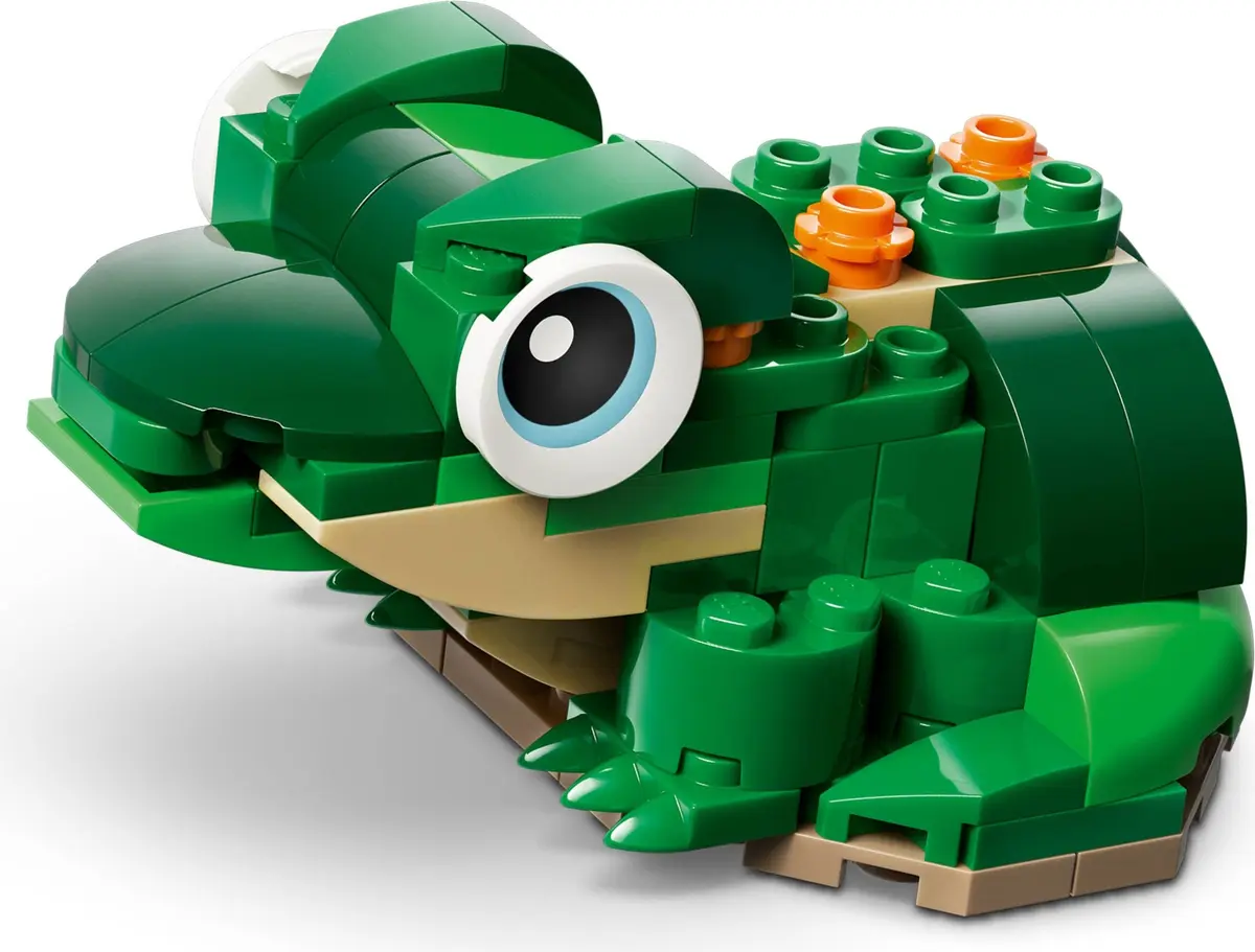 LEGO Creator 31377 Turtle with a Water Lily set, image 9