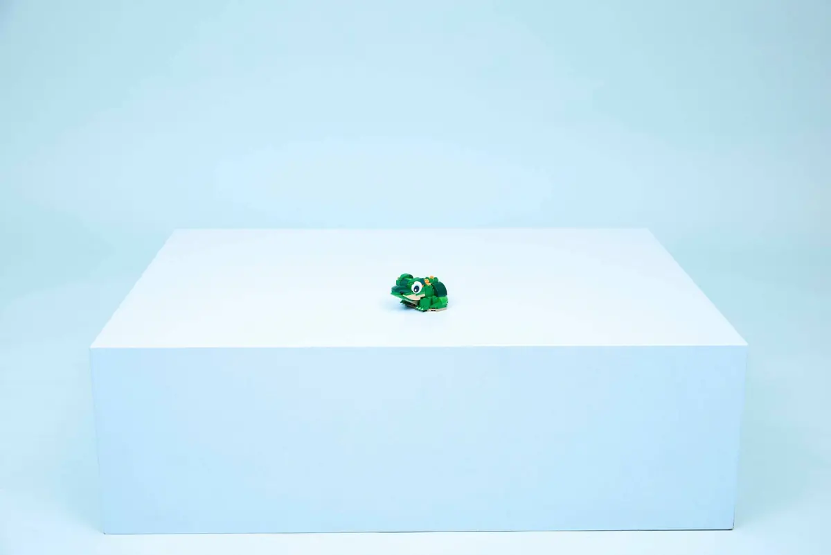 LEGO Creator 31377 Turtle with a Water Lily set, image 8