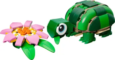 LEGO Creator 31377 Turtle with a Water Lily set