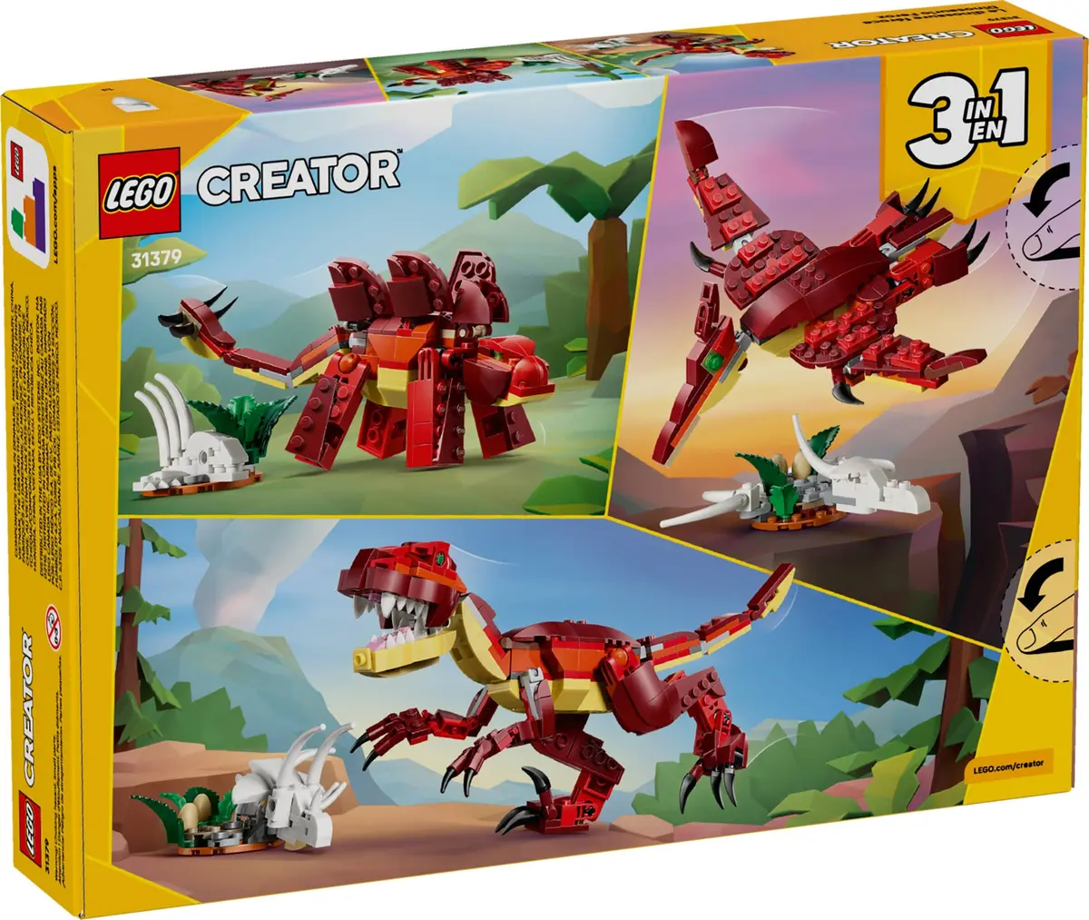 LEGO Creator 31379 Fierce Dinosaur set, image 2