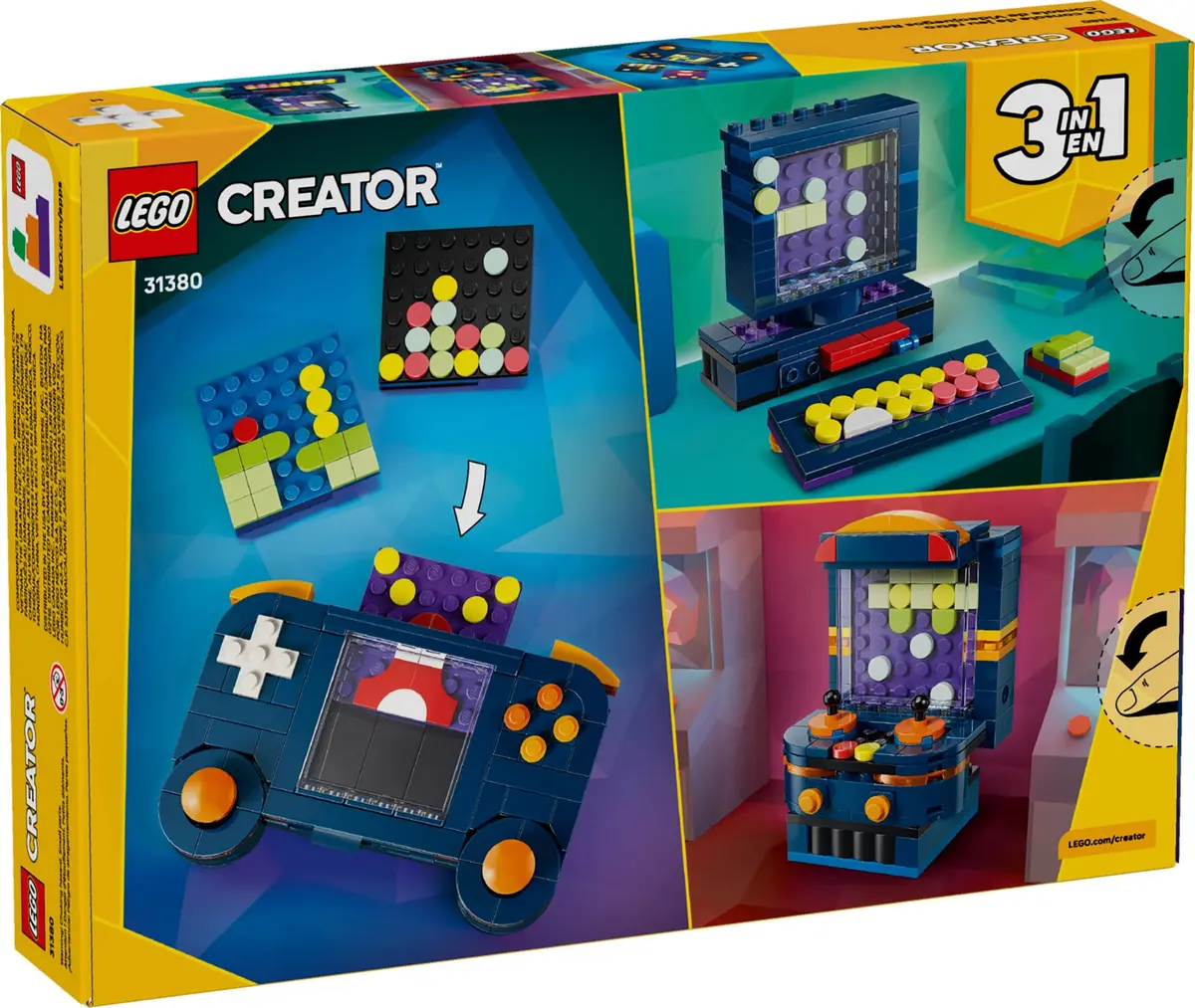LEGO Creator 31380 Retro Gaming Console set, image 2