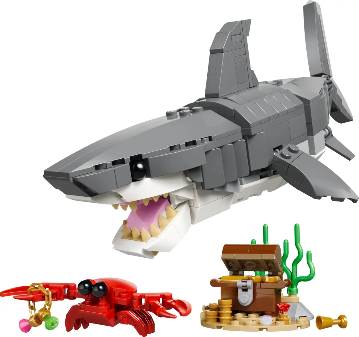 LEGO Creator 31381 Fierce Shark with a Treasure Chest set