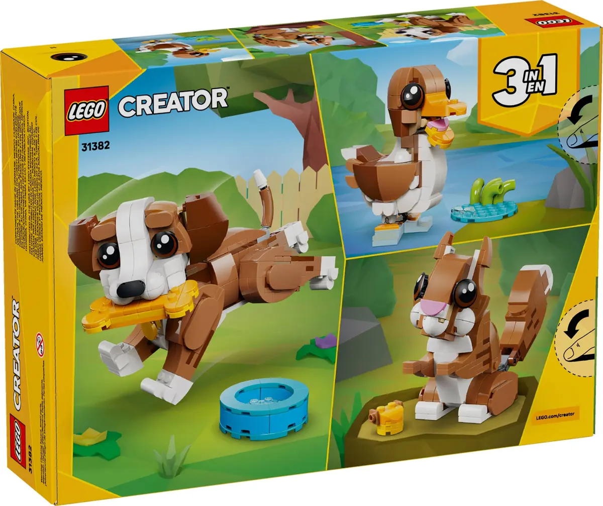 LEGO Creator 31382 Playful Puppy set, image 2