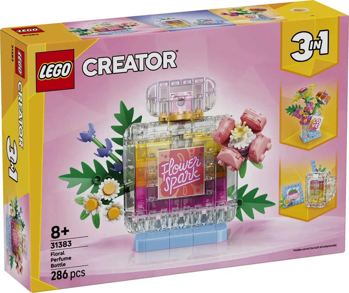 LEGO Creator 31383 Floral Perfume Bottle set, image 2