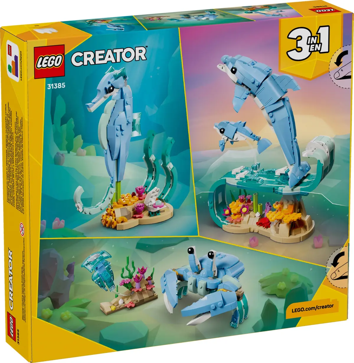 LEGO Creator 31385 Beautiful Dolphins set, image 2