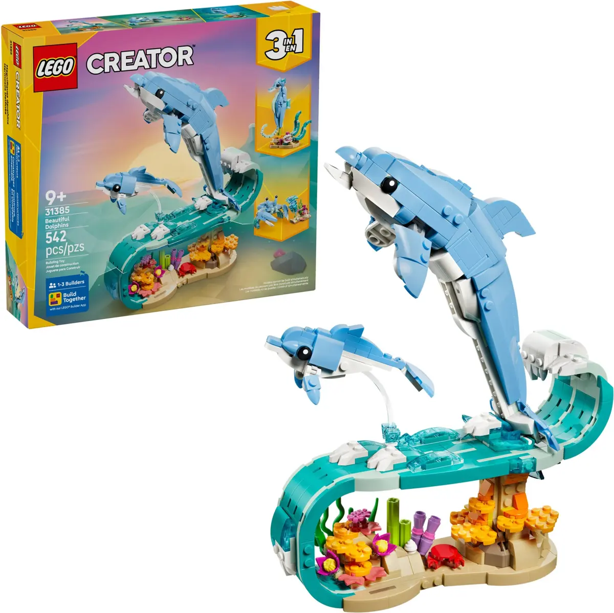 LEGO Creator 31385 Beautiful Dolphins set, image 3