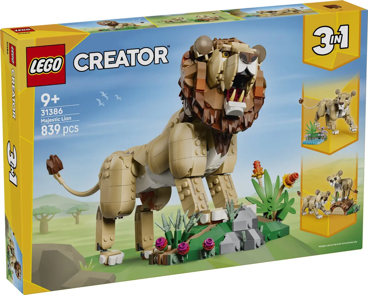 LEGO Creator 31386 Wild Animals: Majestic Lion set, image 2