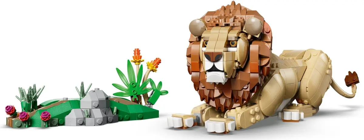 LEGO Creator 31386 Wild Animals: Majestic Lion set, image 17