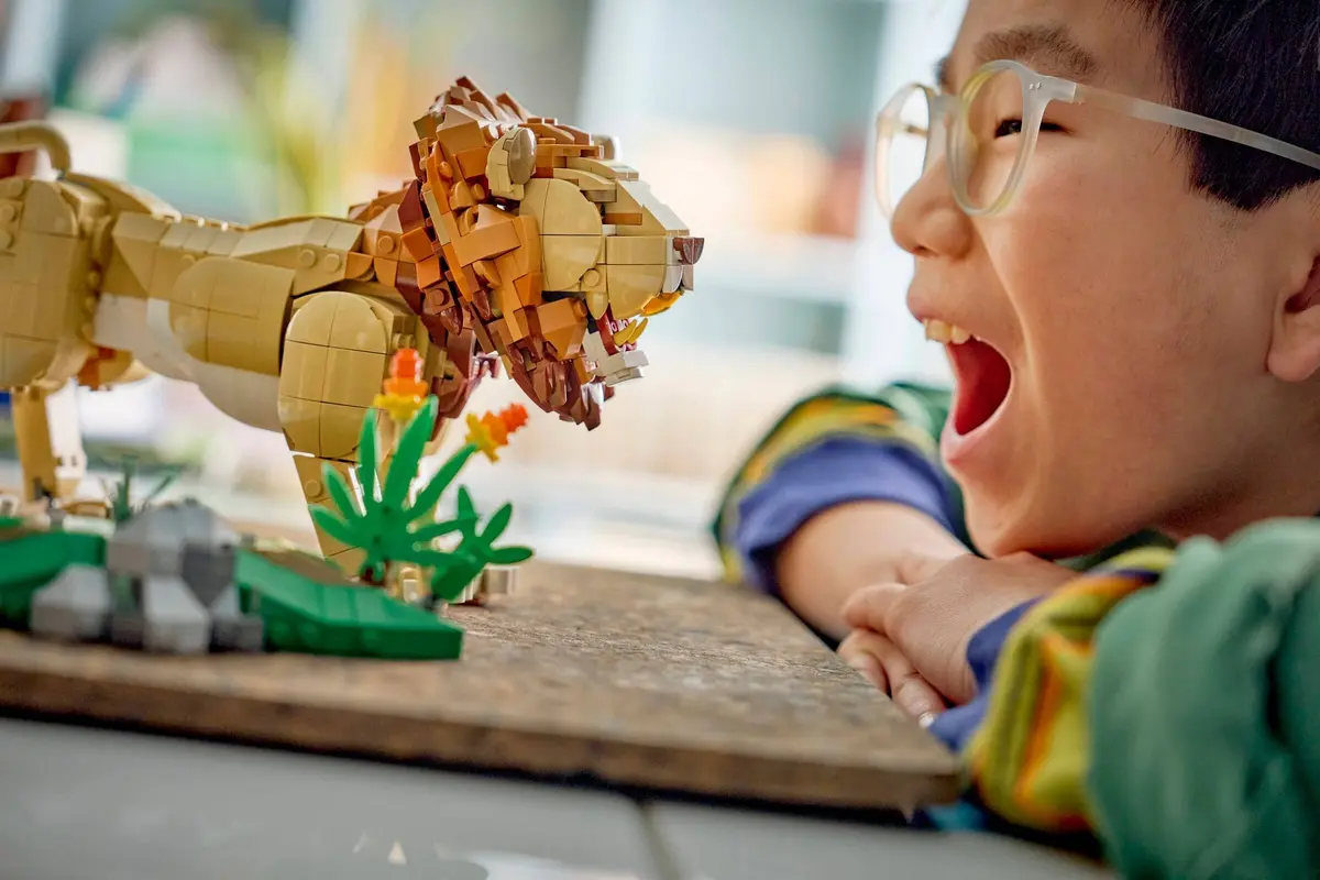 LEGO Creator 31386 Wild Animals: Majestic Lion set, image 7