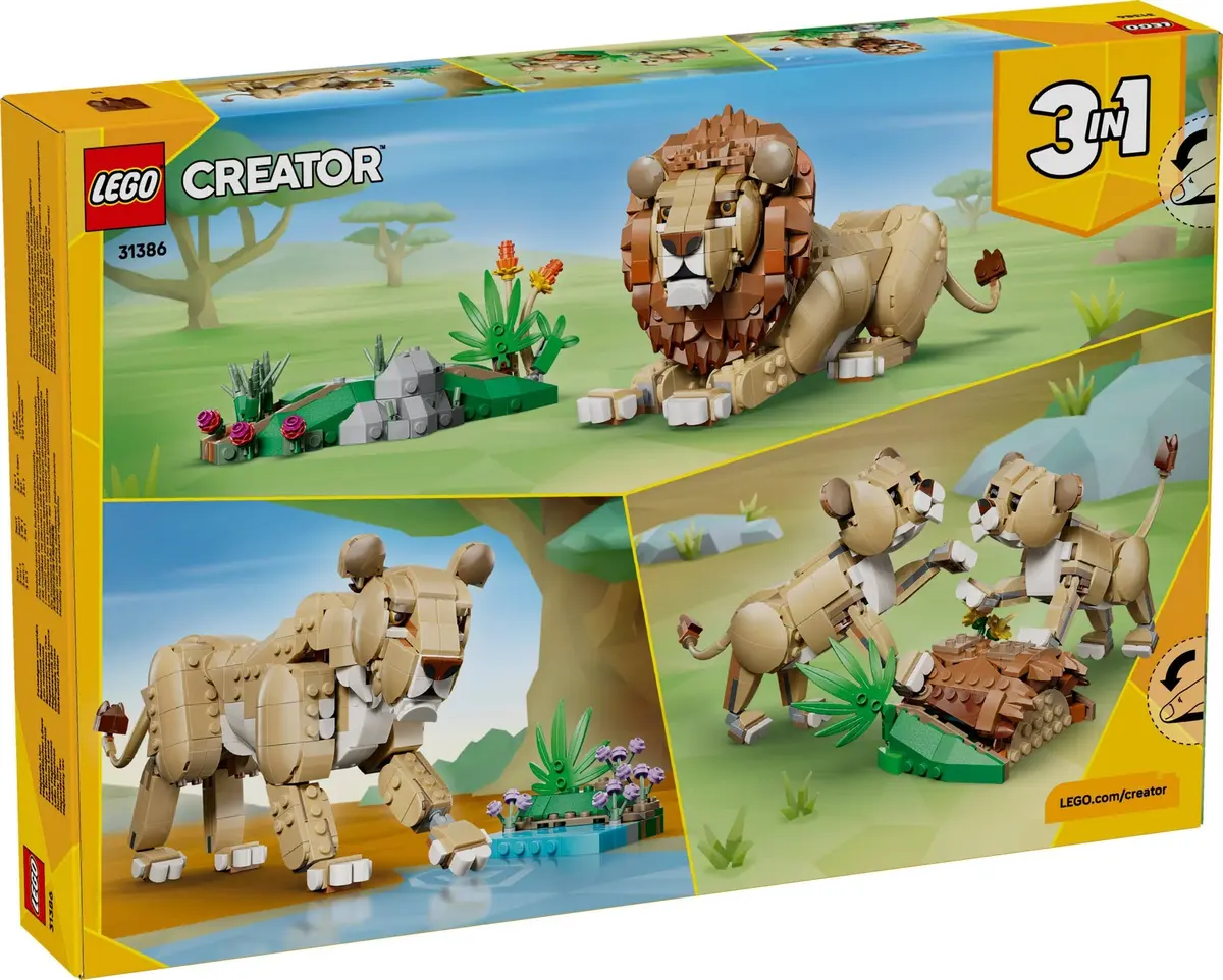 LEGO Creator 31386 Wild Animals: Majestic Lion set, image 3