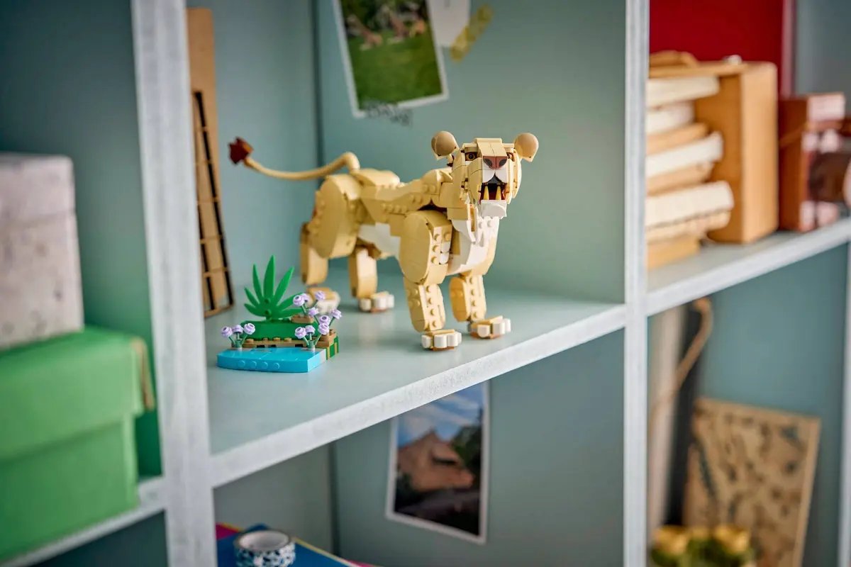 LEGO Creator 31386 Wild Animals: Majestic Lion set, image 9