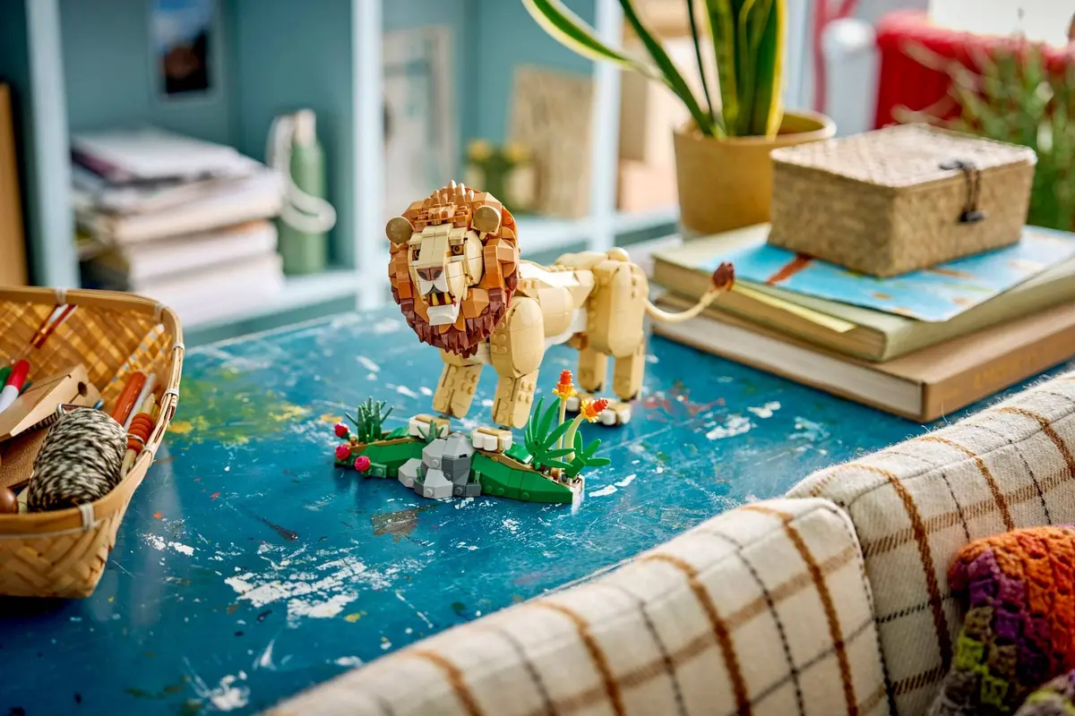LEGO Creator 31386 Wild Animals: Majestic Lion set, image 8