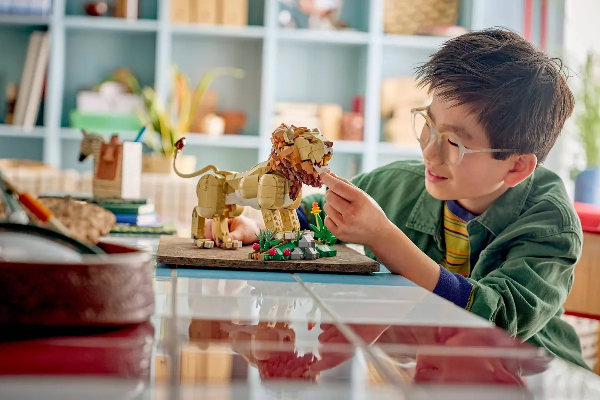 LEGO Creator 31386 Wild Animals: Majestic Lion set, image 6