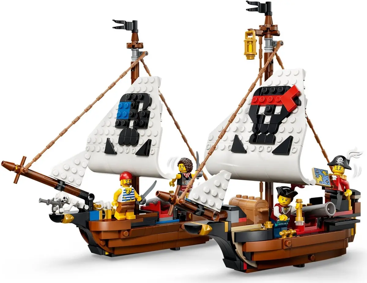 LEGO Creator 31387 Iconic Pirate Ship set, image 13