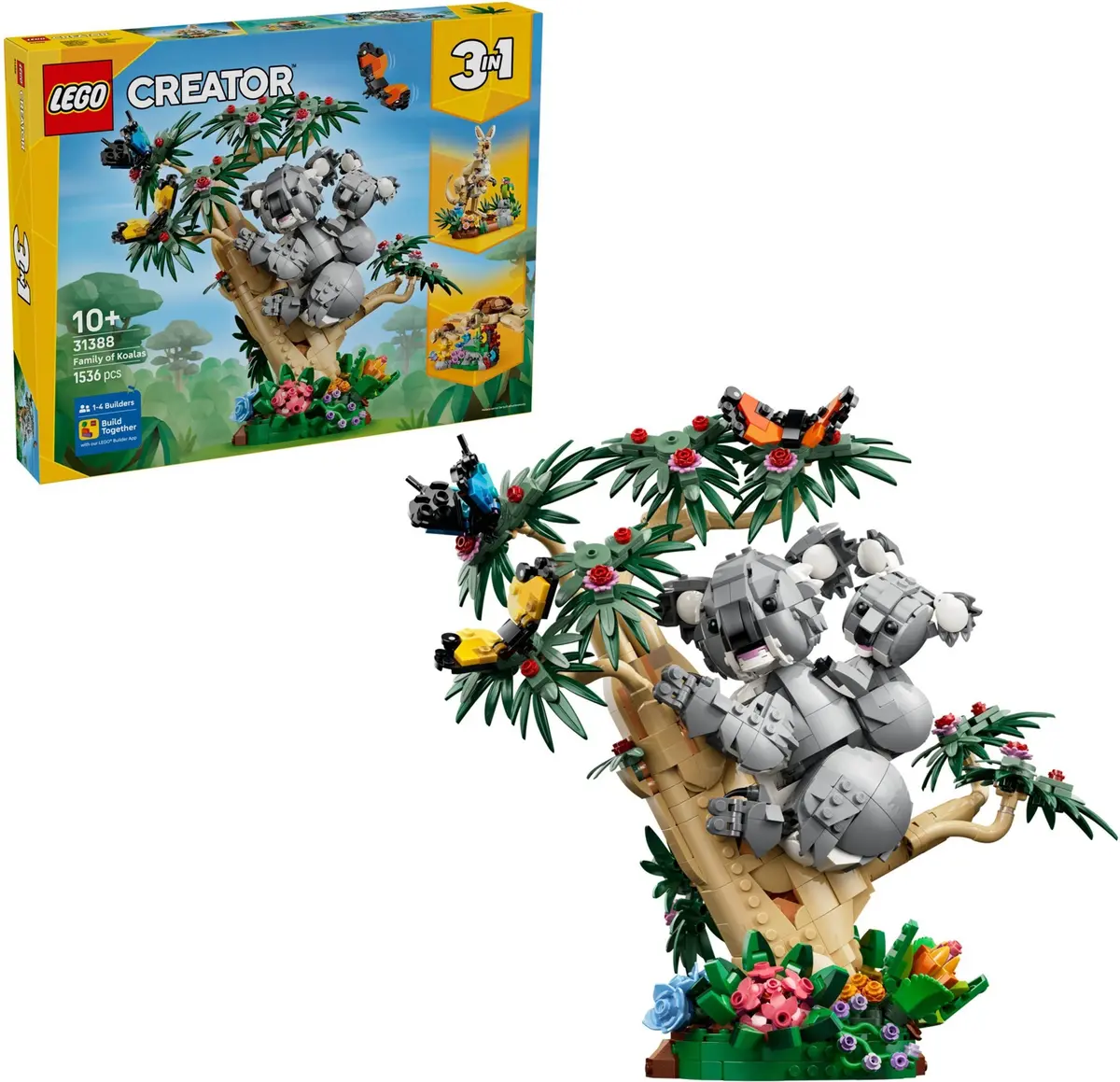 LEGO Creator 31388 Wild Animals: Family of Koalas set, image 4