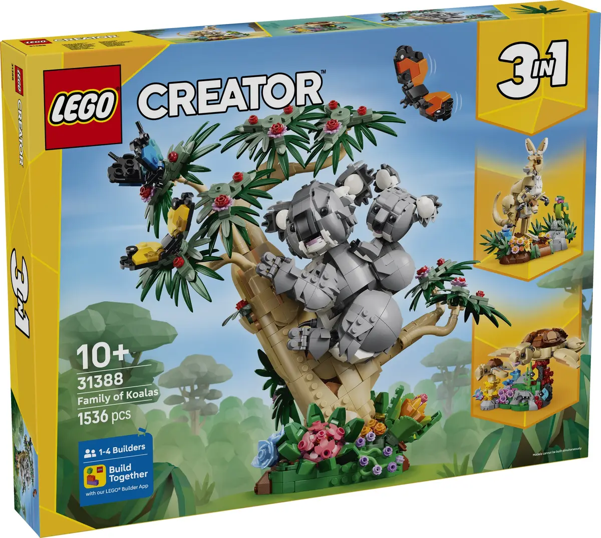 LEGO Creator 31388 Wild Animals: Family of Koalas set, image 2