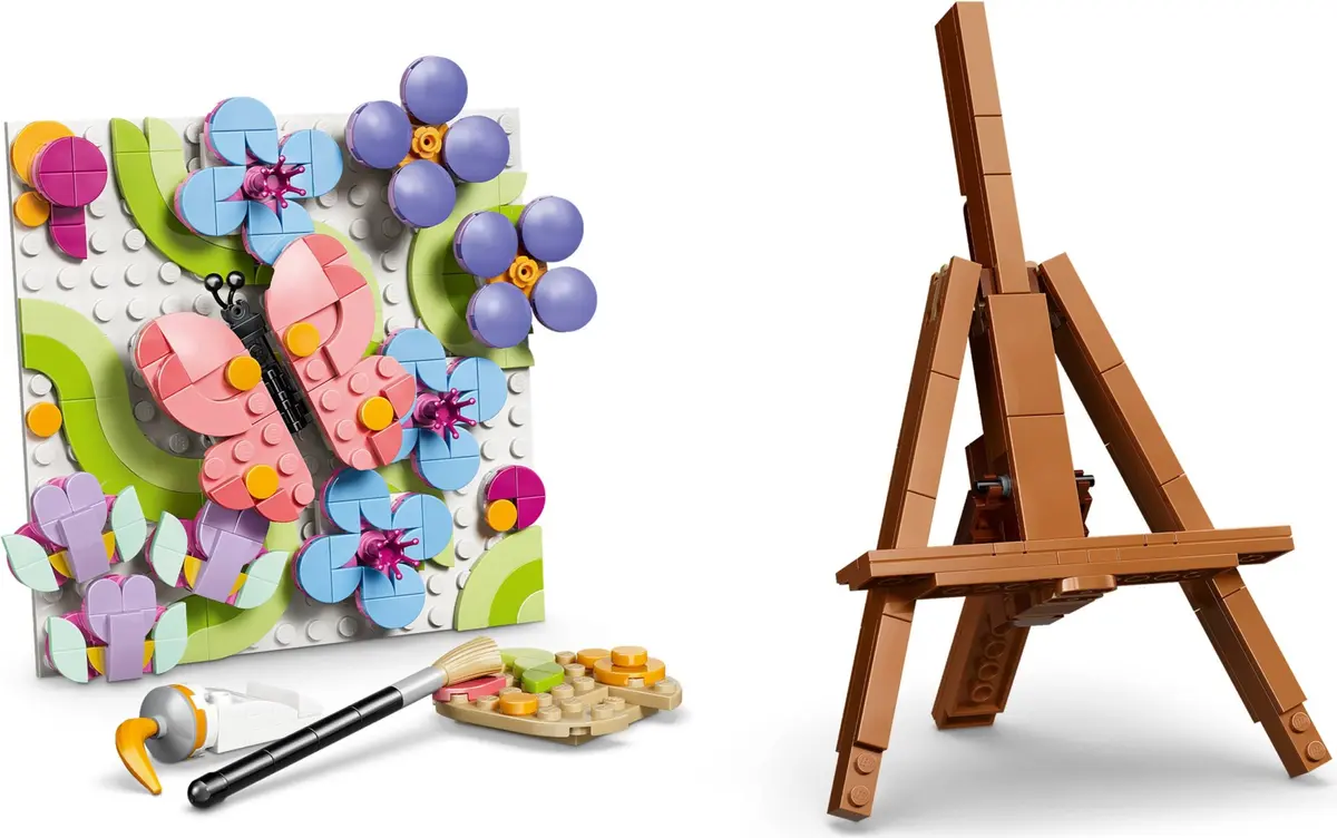 LEGO Creator 31390 Floral Art Painting set, image 16