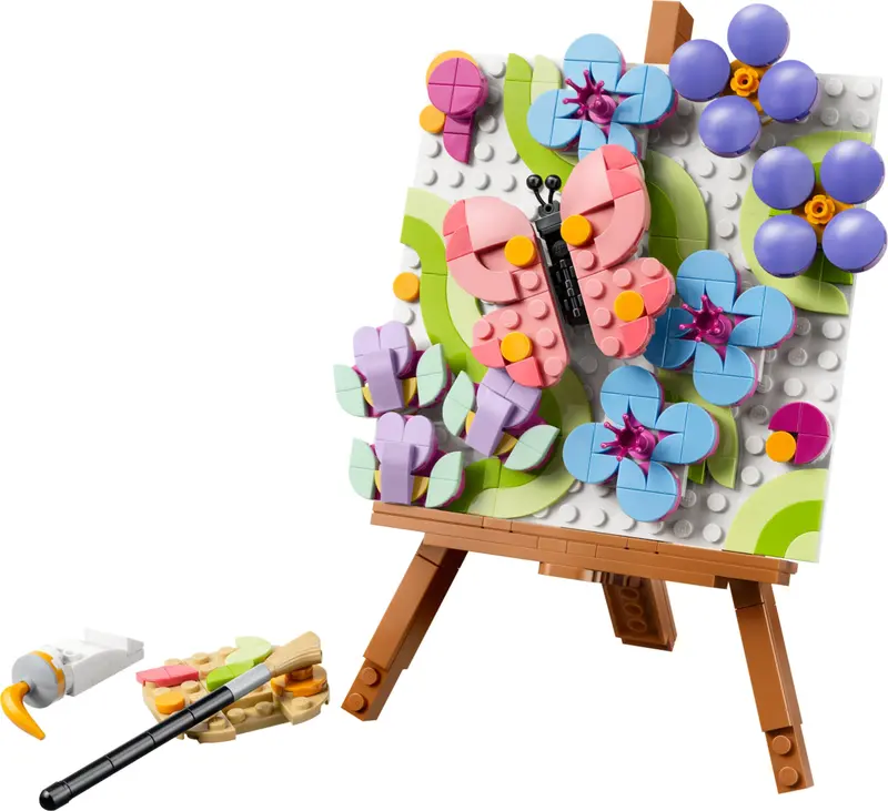 LEGO Creator 31390 Floral Art Painting set